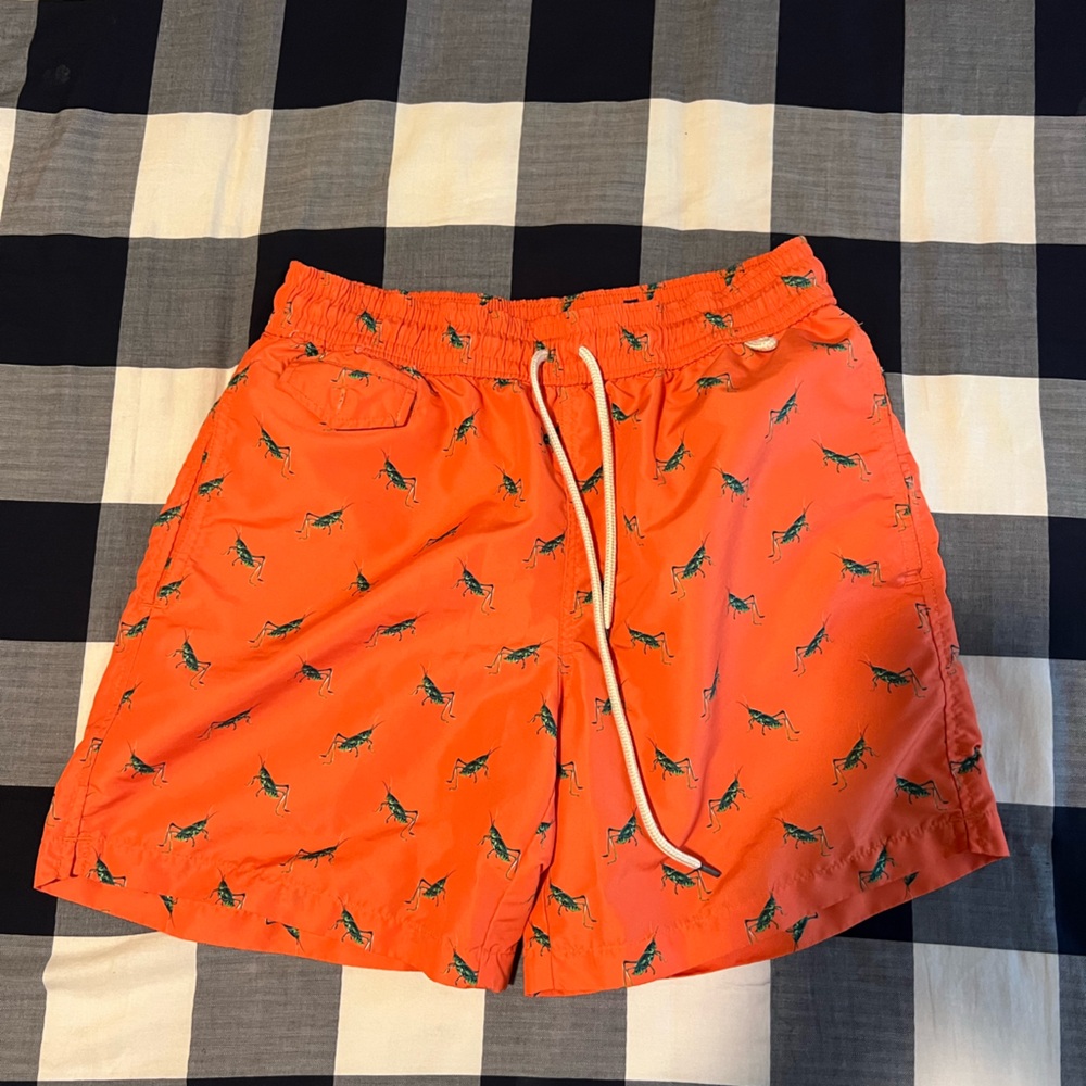 Polo ralph lauren swim trunks size small